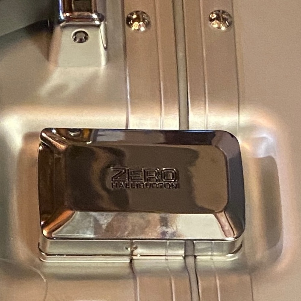 Zero Halliburton Aluminum Suitcase
